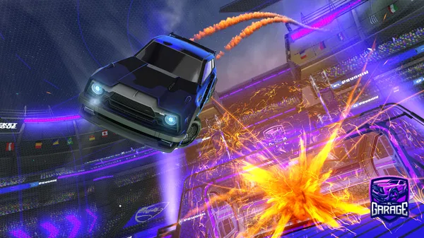 A Rocket League car design from BAaijLANCE