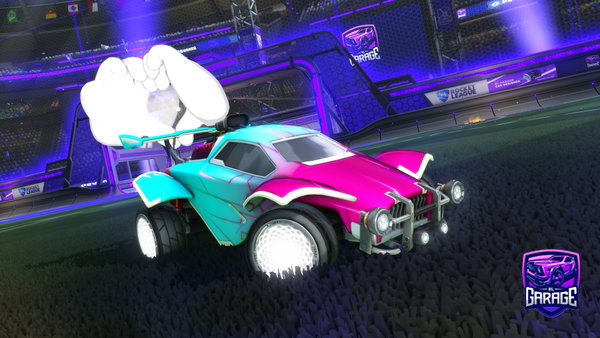 A Rocket League car design from Rlbeastqc
