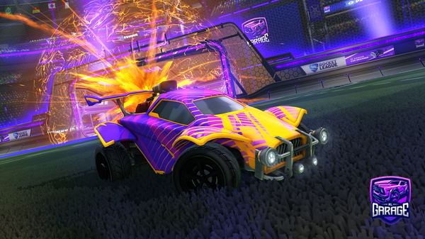 A Rocket League car design from SPLASH_SAMU