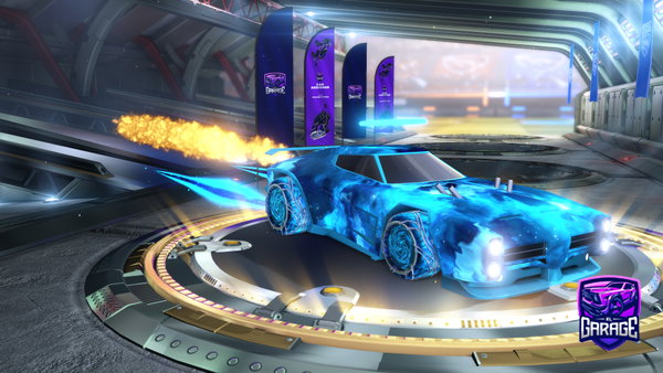 A Rocket League car design from FL4YC0N