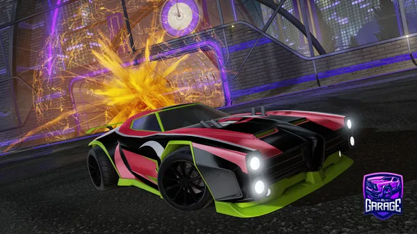 A Rocket League car design from XHAND98