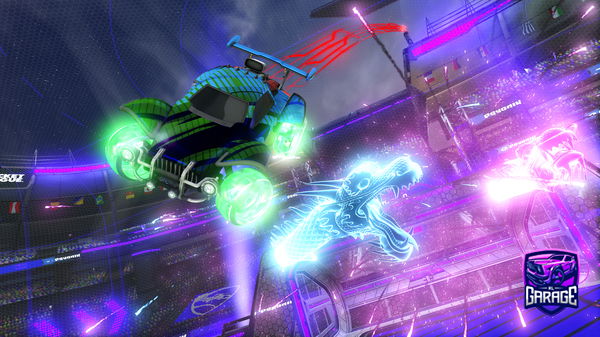 A Rocket League car design from Blake123144