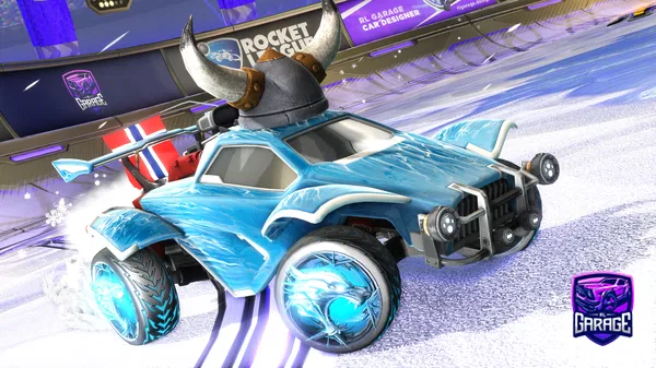 A Rocket League car design from TheGreatKelatore