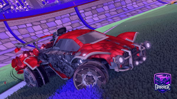 A Rocket League car design from Jugra