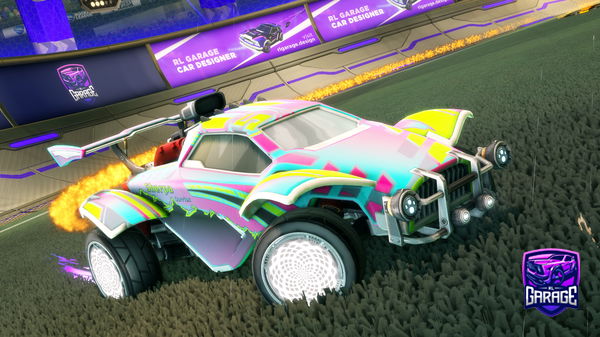 A Rocket League car design from BostonMark1122