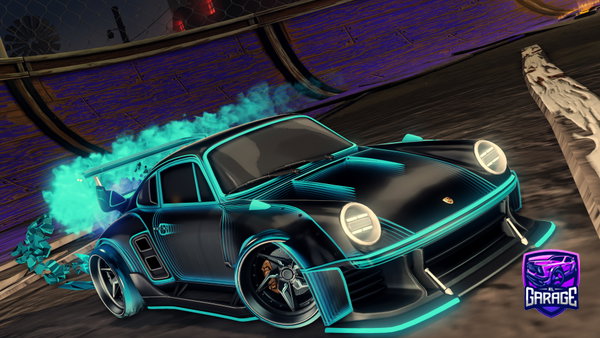 A Rocket League car design from davidbarragan98
