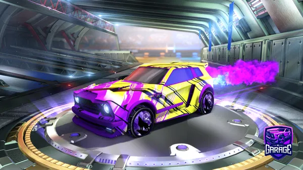 A Rocket League car design from ChaikaJr