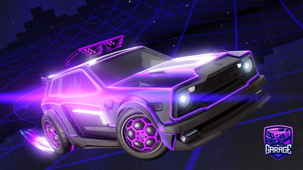 A Rocket League car design from sanchopanza07