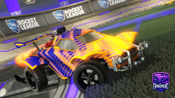 A Rocket League car design from Atlas-307