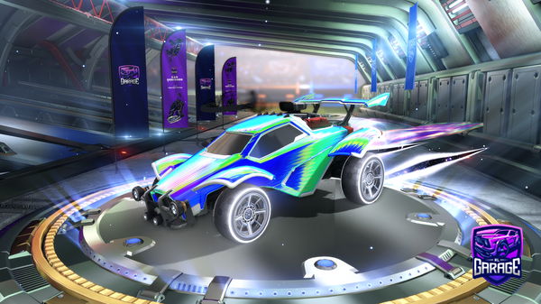 A Rocket League car design from MacMD