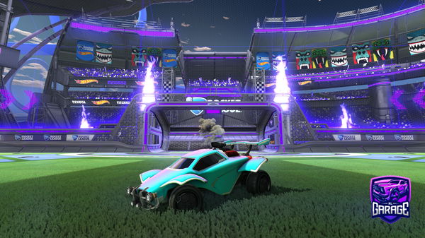 A Rocket League car design from Zighfy