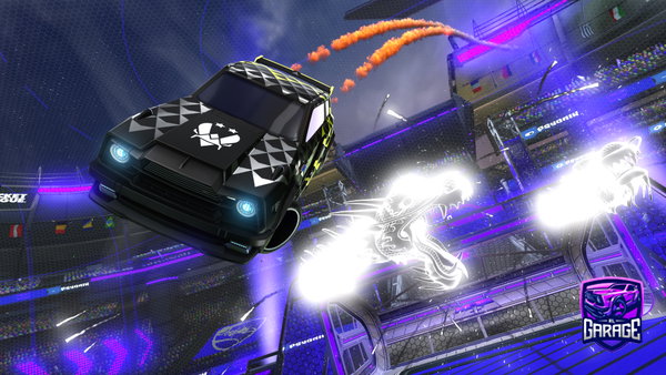 A Rocket League car design from S1REN_RL