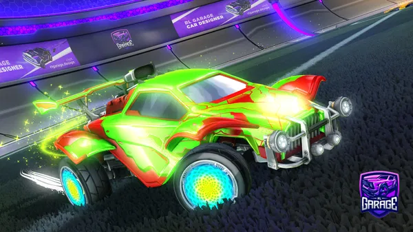 A Rocket League car design from Sharkie-Boy