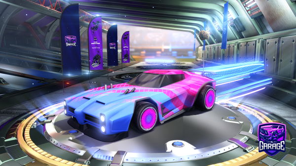 A Rocket League car design from Electroxical