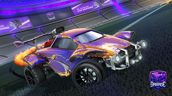 A Rocket League car design from Hoopje_poeder11