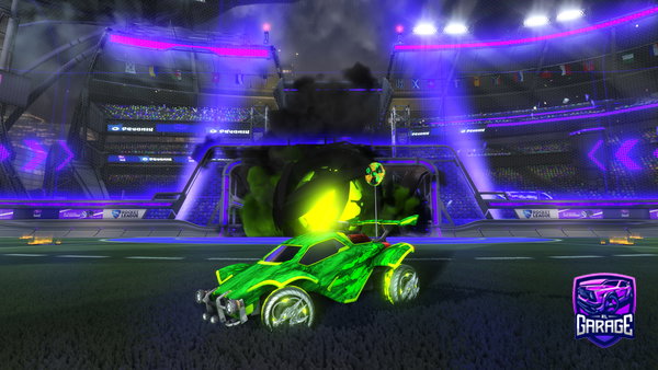 A Rocket League car design from Tomato-gg