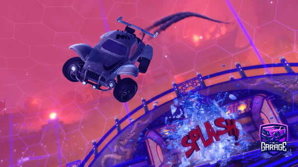 A Rocket League car design from Hatem-111