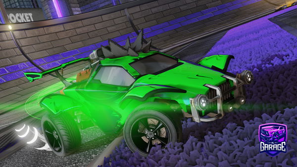 A Rocket League car design from xTheGodZombie