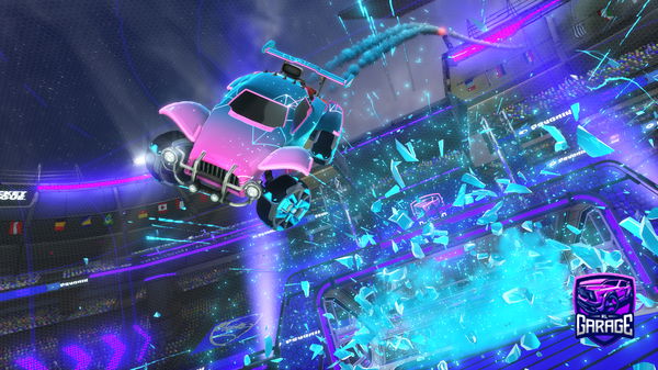 A Rocket League car design from lTONKAl