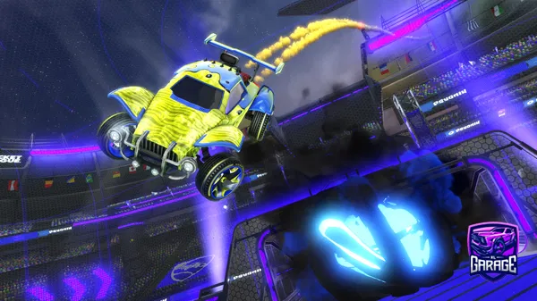 A Rocket League car design from Druan