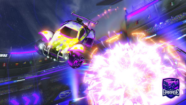 A Rocket League car design from Junka_Jaid