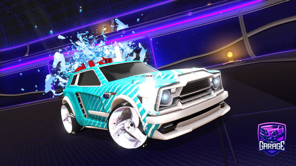 A Rocket League car design from RobLikesYourMom