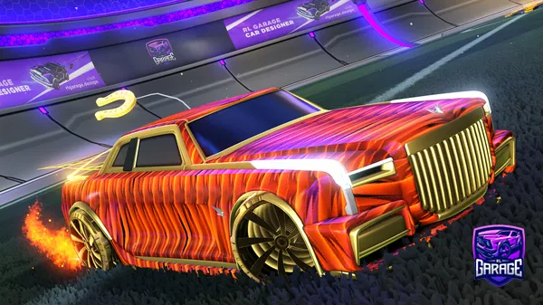 A Rocket League car design from raeXXP5493