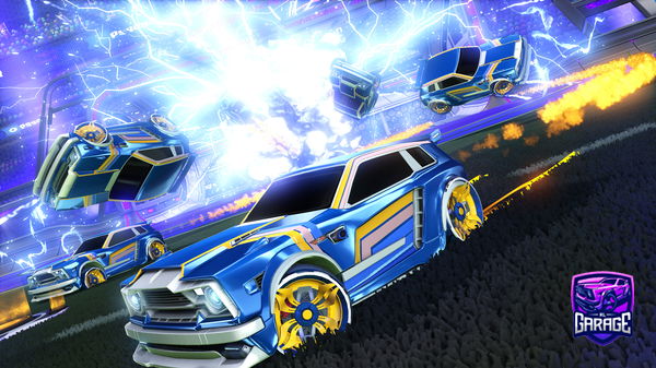 A Rocket League car design from CuttysSaucedx