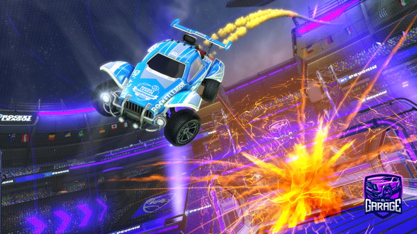 A Rocket League car design from Lilianp7