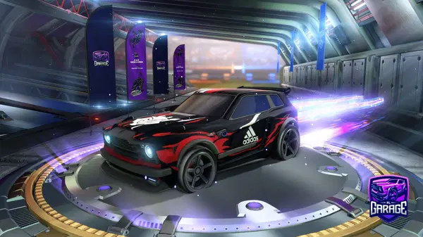 A Rocket League car design from balls17