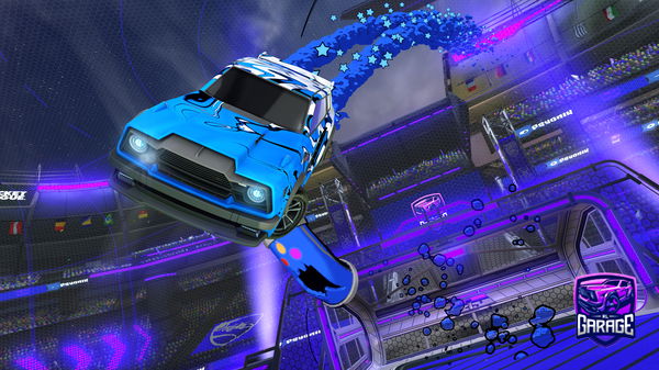 A Rocket League car design from Mykekw