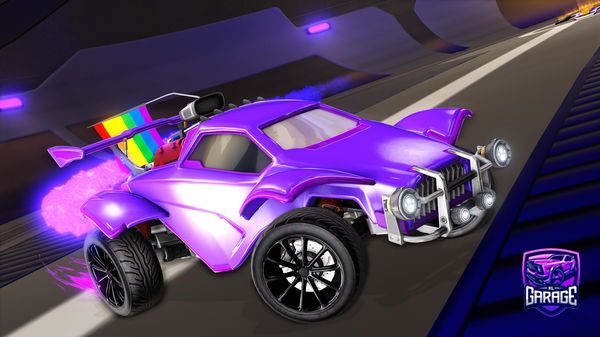 A Rocket League car design from Octy2