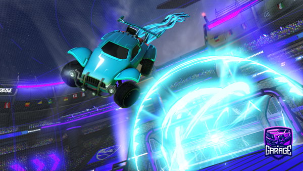 A Rocket League car design from fak3t0m