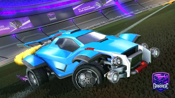 A Rocket League car design from Rk52400