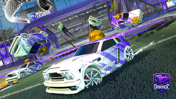 A Rocket League car design from zGidex