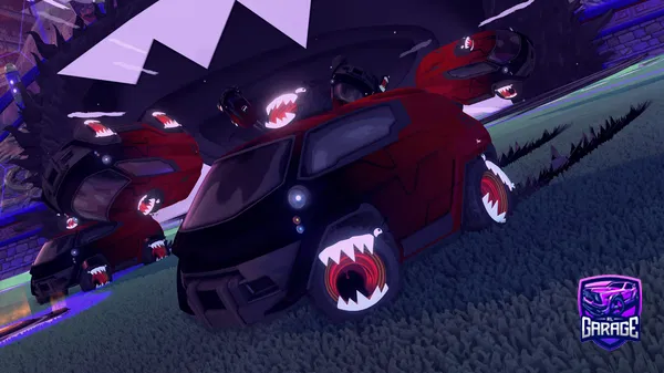 A Rocket League car design from d-day