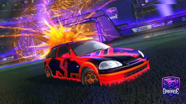 A Rocket League car design from alfiewest91