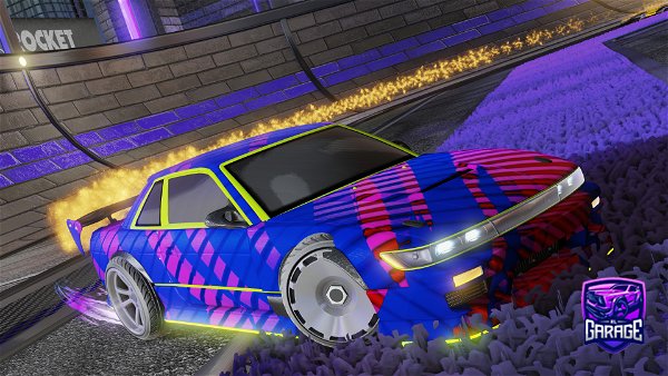 A Rocket League car design from ktoto335