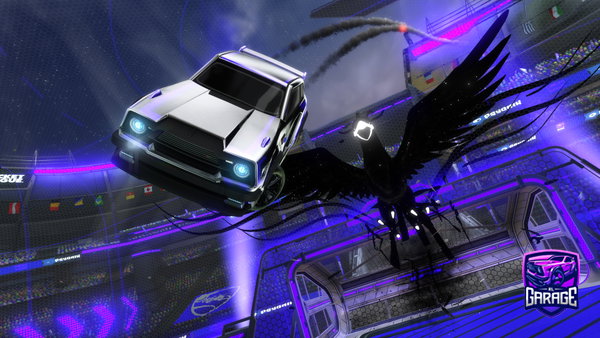 A Rocket League car design from Mazdra