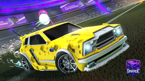 A Rocket League car design from Bugster59