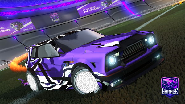 A Rocket League car design from DunnitRL_on_YT