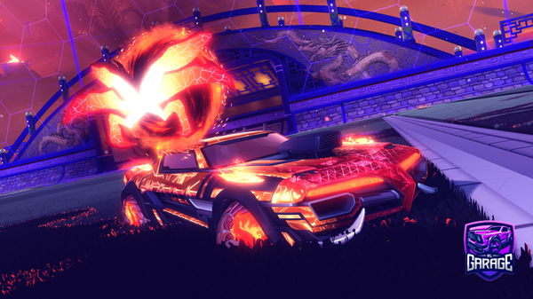 A Rocket League car design from Polar-Ray