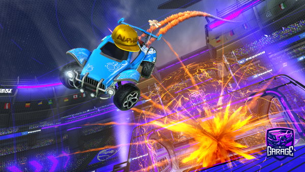 A Rocket League car design from antboy8224