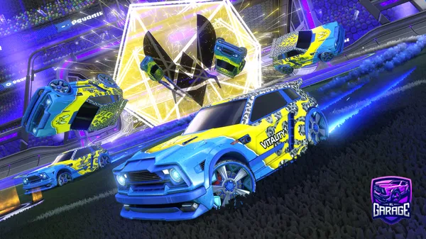 A Rocket League car design from RudeNiels