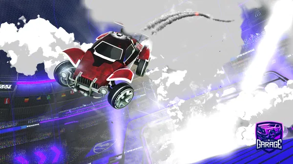 A Rocket League car design from Clip_By_Atox