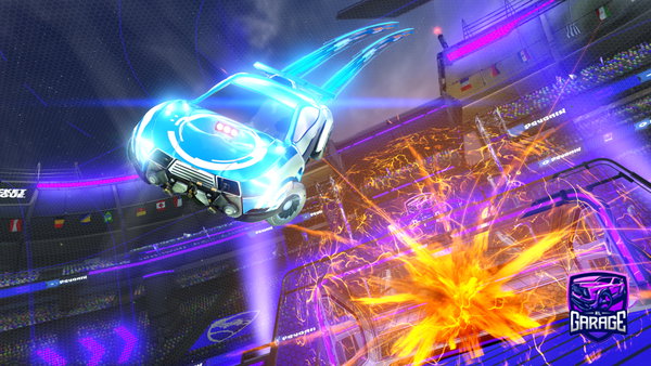 A Rocket League car design from ZeAbilio3