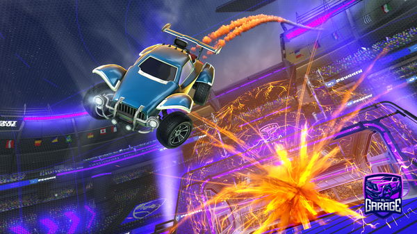 A Rocket League car design from Bolota123xD