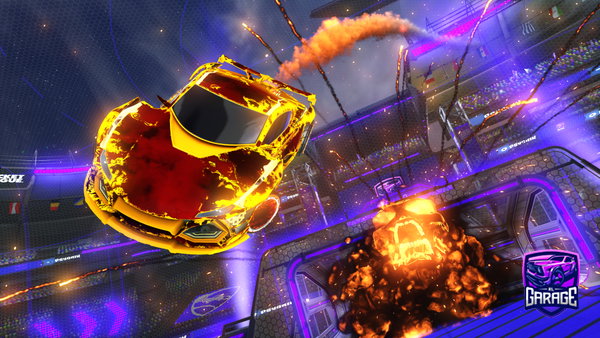 A Rocket League car design from PewZ08