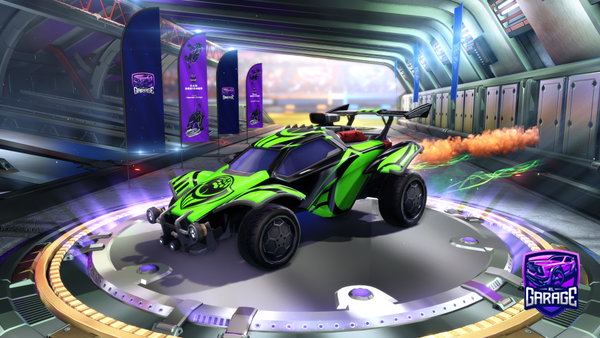 A Rocket League car design from Skybluefrog7