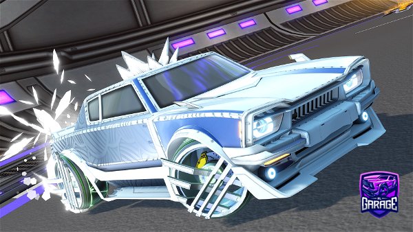 A Rocket League car design from TRUSTEDxKM